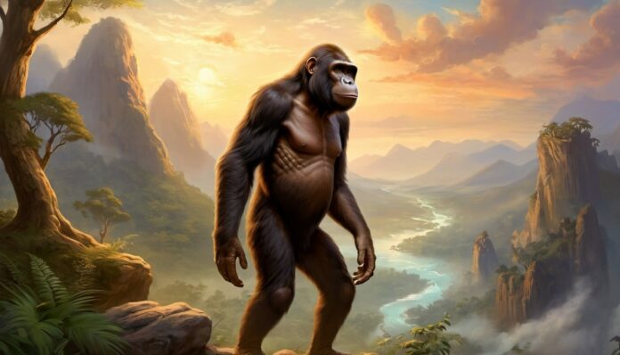 On which continent did the Australopithecus live?