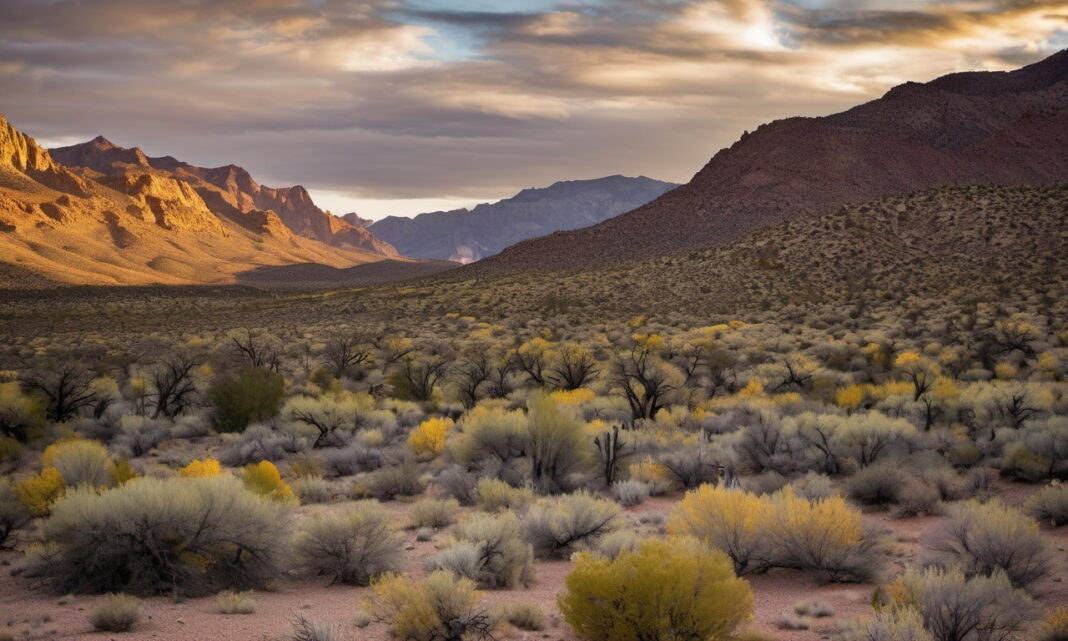 Typical Nevada landscape