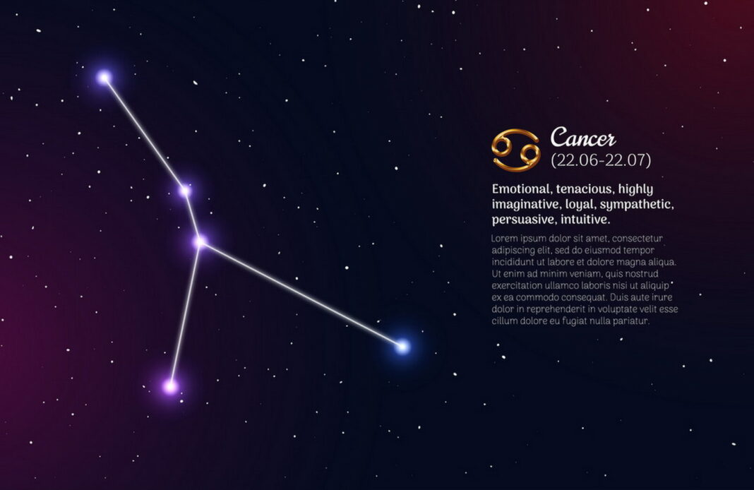 The constellation of Cancer