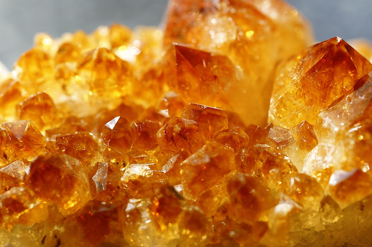 Citrine stone