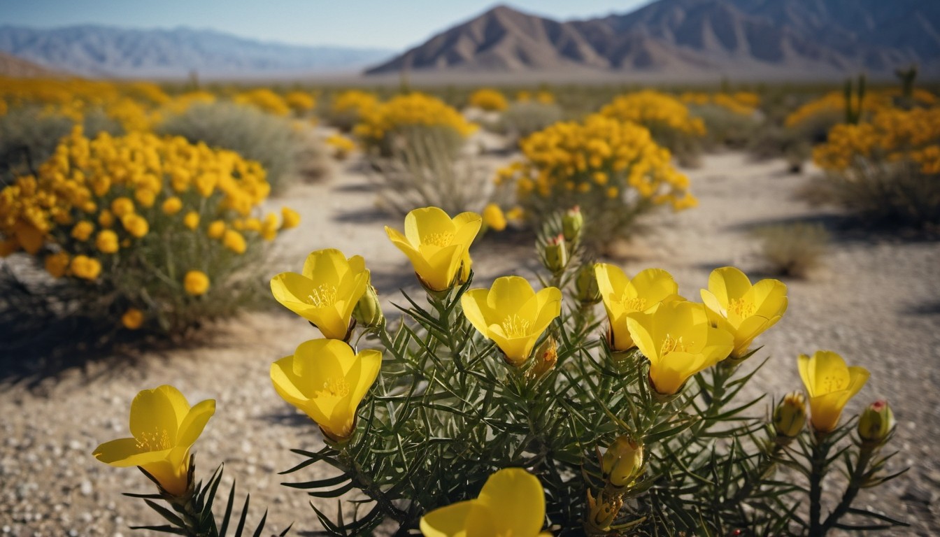 Blooming desert